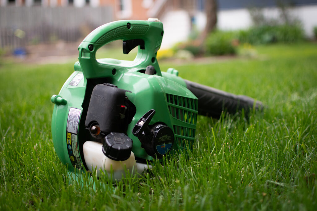 Gas powered leaf blowers and mowers are set to be banned for their polluting emissions
